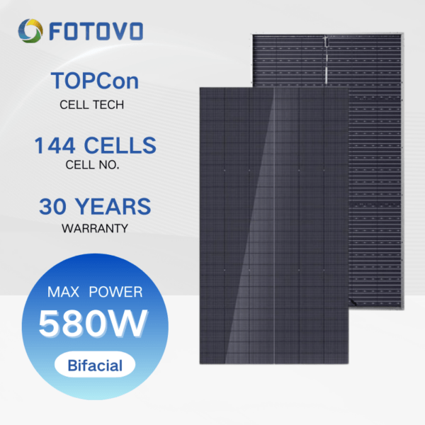 FT-550-580MHD Topcon Solar Panel