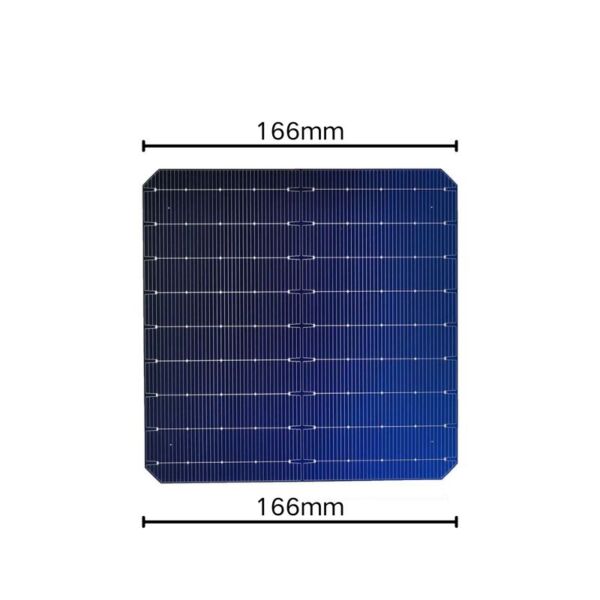 166mm m6 hjt solar cell