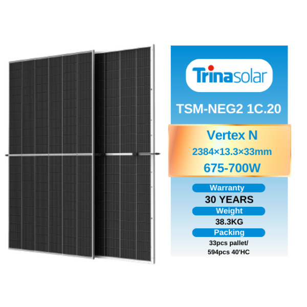 Trina wholesale pv panels TSM-NEG2 1C.20